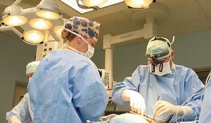 Operačné sály, nemocnica Zvolen